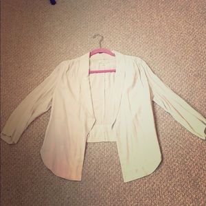 Silence and noise open lightweight blazer